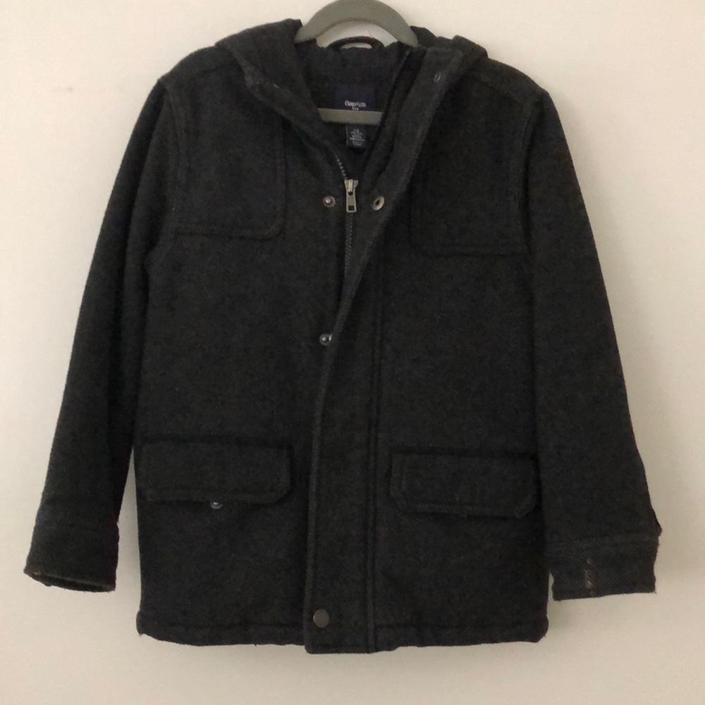 Gap kids pea coat jacket, size S, very good condition.